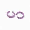 Spray Painted Alloy Cuff Rings RJEW-T011-01-RS-3
