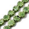 Handmade Porcelain Beads Strands PORC-K010-05B-1