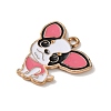 Alloy Enamel Pendants FIND-I047-01KCG-10-2