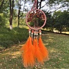 Woven Net/Web with Feather Wind Chimes PW-WGA737F-03-1