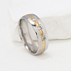 201 Stainless Steel Finger Rings for Men GF3329-12-1