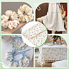 Flower Pattern Cotton Fabric DIY-WH0504-985B-5