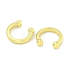 Brass Cuff Earrings for Women EJEW-C104-044G-2