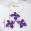 Alloy Stud Earrings & Charm Choker Sets WG3F7DF-01-5