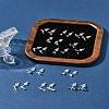 2 Pairs Alloy Stud Earrings for Women EJEW-FS0001-27A-11