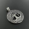 Tree of Life Hollow Tree of Life Pendant 304 Stainless Steel Punk Necklace Jewelry HL3986-3