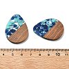 Resin and Walnut Pendants FIND-R051-04A-3