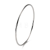 304 Stainless Steel Simple Plain Bangle for Women BJEW-F461-01B-P-2