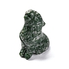 Natural Green Spot Jasper Display Decorations DJEW-P019-A07-2