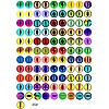 Printed Transparent Glass Cabochons GL-CBAA22A-14-2