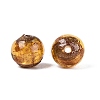 Handmade Gold Sand Lampwork Beads LAMP-N045-01B-08-2