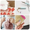 8Pcs Alloy Enamel Pendant Decorations HJEW-YW00354-6