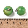 Opaque Resin Imitation Fruit Pendants RE-CBA9CFC-01B-3