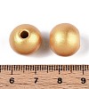 Painted Natural Wood Beads WOOD-T032-14mm-31-4