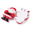 Christmas Decorations Theme Opaque Resin Decoden Cabochons RESI-Z026-01T-2