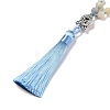 Tassel Pendant Necklaces NJEW-P191-A03-3