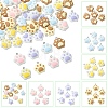 12Pcs 6 Colors Opaque Resin Pendants RESI-YW0003-44-2