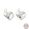 925 Sterling Silver Hollow Charms STER-E069-04S-1