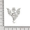 Steampunk Alloy & Plastic Pendants PL-CBA5334-03AS-3