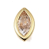 Brass Pave Cubic Zirconia Cabochons CU-CBA30E8-02G-04-1