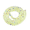 Transparent Glass Beads Strands LS-EGLA-N016-6mm-07-2