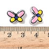 Transparent Glass Enamel Beads LAMP-C023-02D-4