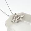 304 Stainless Steel Cutout Pendant Necklaces for Women WGF4B22-06-1