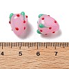 Transparent Glass Bumpy Beads LAMP-V001-03-4