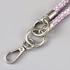 Resin Rhinestone Mobile Straps AJEW-JOY0001-18B-2