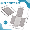 Portable Travel Velvet Pearl Necklaces Flap Carring Cases TP-WH0025-01C-2