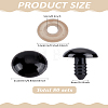 Plastic Doll Eyes DOLL-LP0001-21B-2