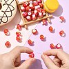 50Pcs Opaque Acrylic Beads OACR-CJ0002-59-5