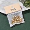 SHEGRACE Brass Stud Earring Findings XGR0024G-35G-5