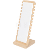 12-Slot Wood Necklaces Organizer Display Stands NDIS-WH20003-01C-1