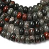 Natural African Bloodstone Beads Strands G-A280-A06-02-4