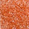 6/0 Spray Paint Fringe Glass Seed Beads X1-SEED-H003-11C-2