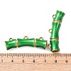 304 Stainless Steel Enamel Curved Bamboo Chandelier Component Links STAS-D263-17A-G-3