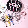 5Pcs Ring Food Grade Eco-Friendly Silicone Focal Beads JX894O-3