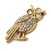 304 Stainless Steel with Rhinestone Pendants STAS-Z179-11G-2