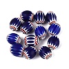 Handmade Millefiori Glass Barrel Beads LA-N002-16A-1