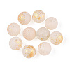 Baking Paint Glass Beads DGLA-N014-8mm-01L-1