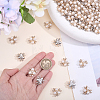 120Pcs Alloy Resin Cabochons ALRI-ME0001-04G-3