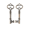 Tibetan Style Alloy Big Pendants TIBEP-14692-R-FF-1