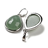 Natural Green Aventurine Pendants G-I358-B25-2