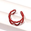 Hollow Out Heart Alloy Cuff Rings FS-WG233AB-01-3