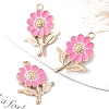 Alloy Enamel Pendants PW-WG86976-05-1