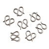 304 Stainless Steel S-Hook Clasps STAS-G310-13P-3