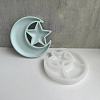 Food Grade Silicone Moon with Star Storage Tray Mold PW-WG91862-01-2