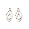Non-Tarnish 201 Stainless Steel Pendants STAS-I199-A06-P-1