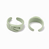 Spray Painted Alloy Cuff Rings RJEW-T011-34A-RS-2